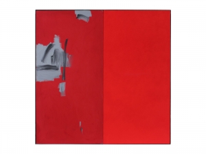 Gesto sul dittico rosso, 1983